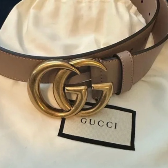 Gucci light Pink Belt